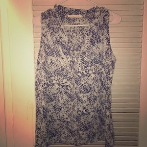 Snake skin print top